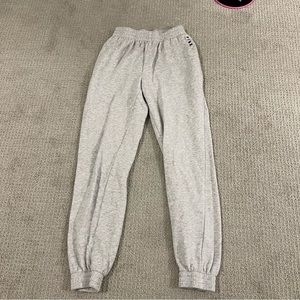 VS PINK grey sweatpants with pockets